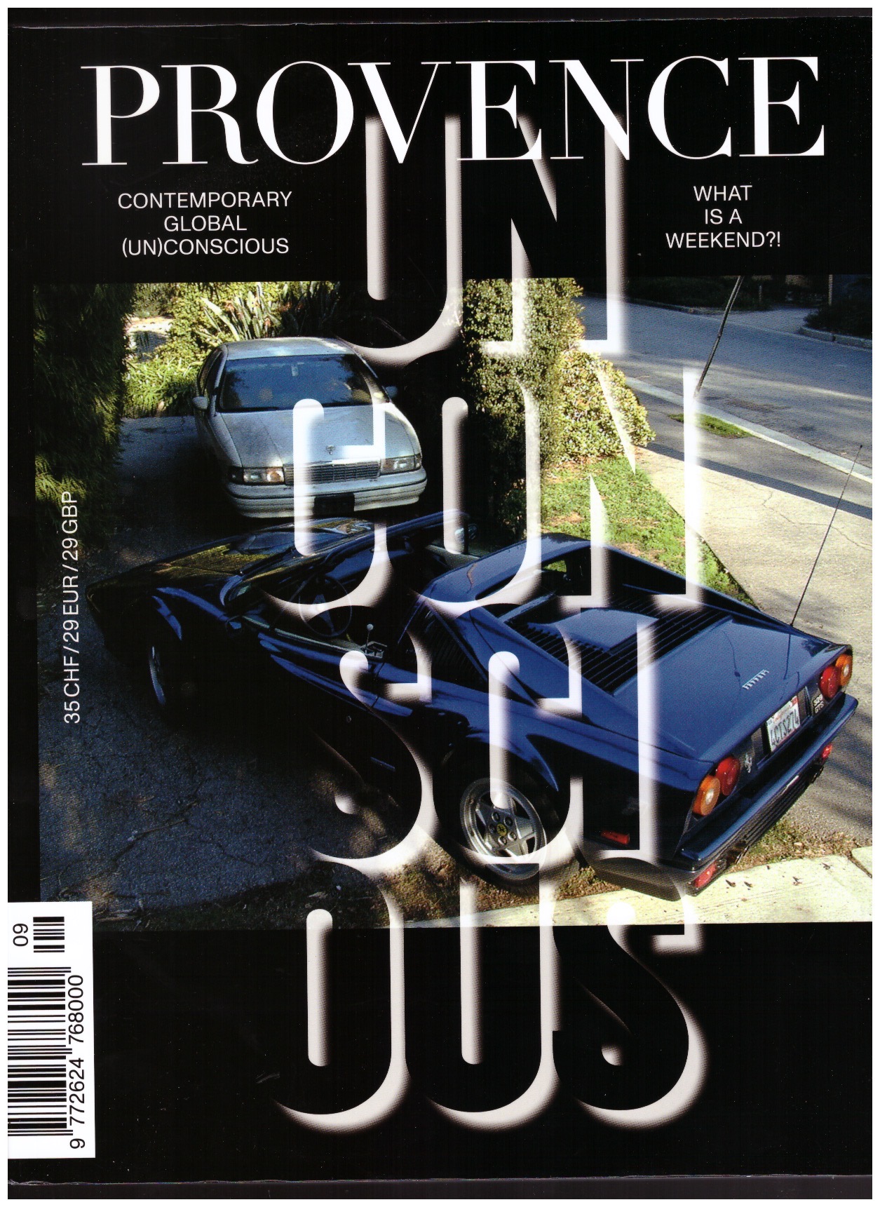 BAGGI, Paolo; HAITZ, Samuel; KASPAR, Tobias; HOLLENSTEINER, Nina; SHIYING LI, Claire; DOROSHEVA, Veronika; HUB, Tatjana (eds.)  - PROVENCE Unconscious